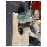 Meat grinder and ball jar