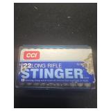 50 rounds of 22LR Stingers