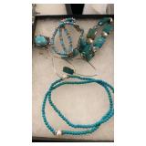 Necklace bracelets earrings