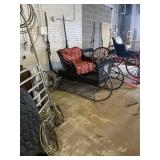 Sleigh horse drawn
