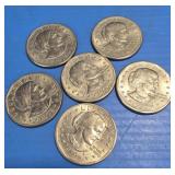 6,  1979 dollar coins