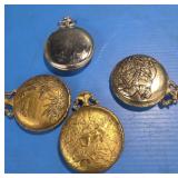 4 pocket watches