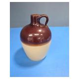 Antique  stoneware whiskey jug