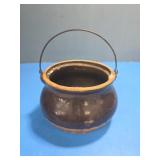 Vintage stoneware bean pot