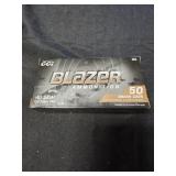 50 rounds of 40 S&W Blazer Ammunition