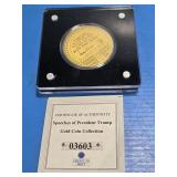 Speeches of president trump Gold Coin Collection