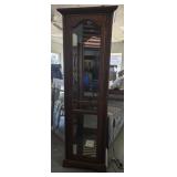 Curio display lighted cabinet