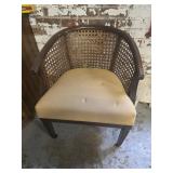 Vintage barrel chair