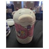 Himark pig shaped cookie jar