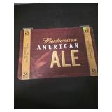 Double sided Budweiser American Ale sign