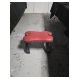 Vintage Egyptian camel saddle stool