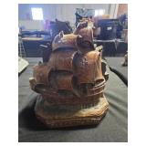 Santa Maria bookends ship