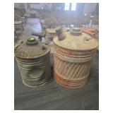 2 gas cans