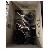 Box of sunglasses