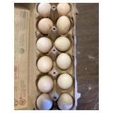laughinng, barred rock silkie eggs