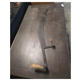 Primitive antique Hay Saw