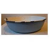 Three enamel bowls