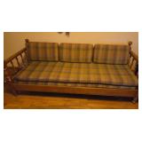 Couch that slides out to make bed