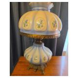 vintage Gone with the Wind style blue floral