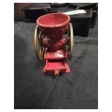 Antique cast iron coffee grinder