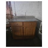 Kitchen island cabinet