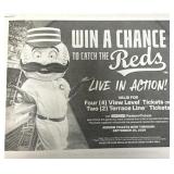 Cincinnati Reds Tickets - 4 View or 2 Terrace Line