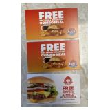 2 Wendyï¿½s Meals & Sandwich