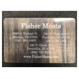 $30 to Fisher Meats
