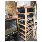 7 row rat rack for breeding rats