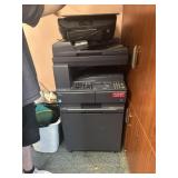 Printer/copier plus the printer on top
