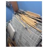 About 25 bird cages and supplies. Everything