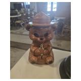 Vintage 1960s smokey the bear cookie jar