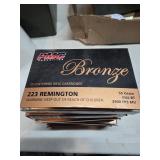 20 rounds of 223 Remingtons Bronze PMC Ammunition