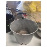 Vintage metal bucket