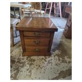 Side table with drawers