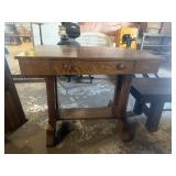 antique-american-arts-crafts-mission-oak- library