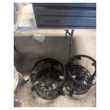 Cast iron stands