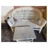 Chair and small table