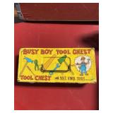 Vintage toy tool set