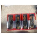 Hand painted bobble head doll, 4 in total