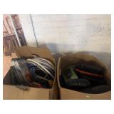 2 boxes with contents