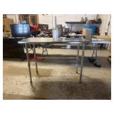 Metal work table