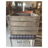 Wooden crate