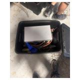 Tote with contents