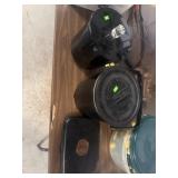 Electric deep fryer, knife set, ice bucket