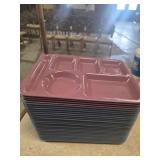 28 School lunch trays