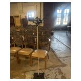 Rot iron lamp stand