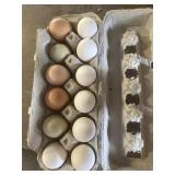 1 Doz. Barnyard Mix Eggs