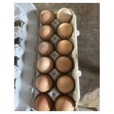 1 Doz. Large Brown Eggs