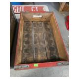 Coca-Cola wooden crate